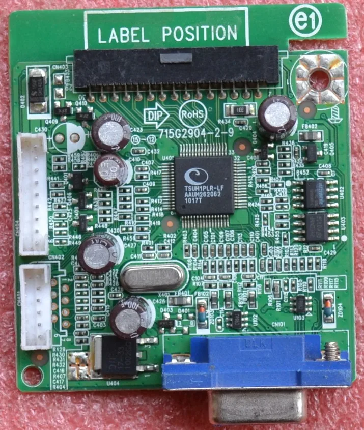 

I-O DATA IOD1155 LCD-A177EG driver board 715G2904-2-9 board