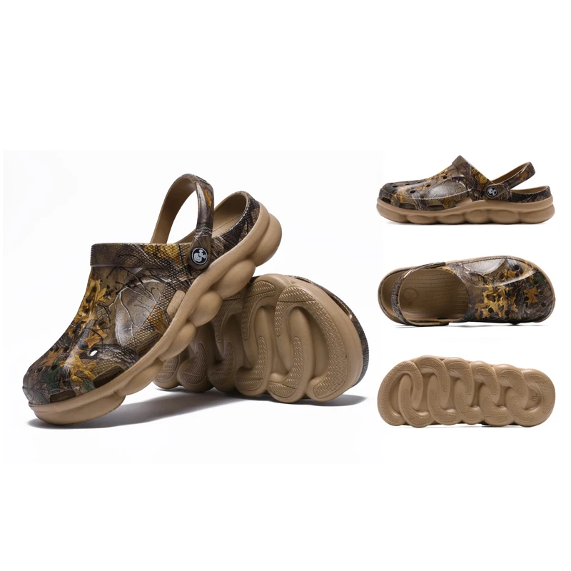 Hole Shoes Male Men Sandals crocse Clogs Sandalias Hombre croc Sandles Mens Sandals Men Shoes Summer Slippers sandalet New 2019