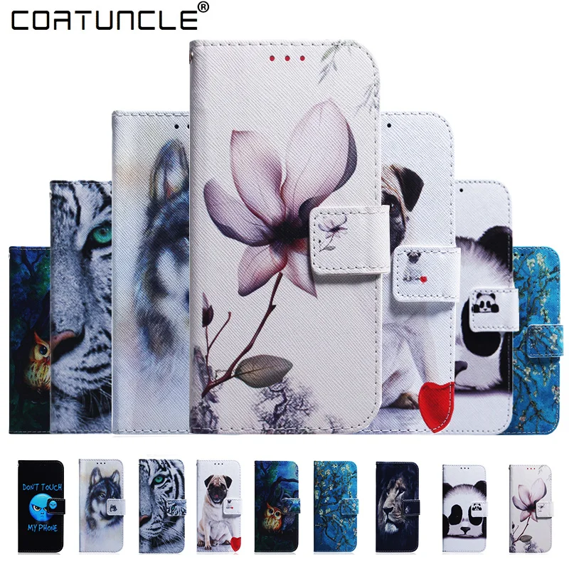 

Phone Cases on For Fundas Xiaomi Redmi Note 6 7 Pro Case For coque Xiaomi Redmi 7 GO Case Cover Wallet Flip Cover Leather Case