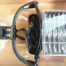 Fue инструменты для трансплантации волос увеличительная Лупа с 5 линзами и светодиодный светильник оборудование для трансплантации волос