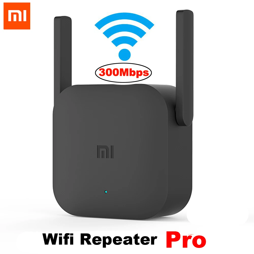 

Xiaomi Mijia WiFi Repeater Pro 300M Mi Amplifier Network Expander Router Power Extender Roteador 2 Antenna for Router Wi-Fi
