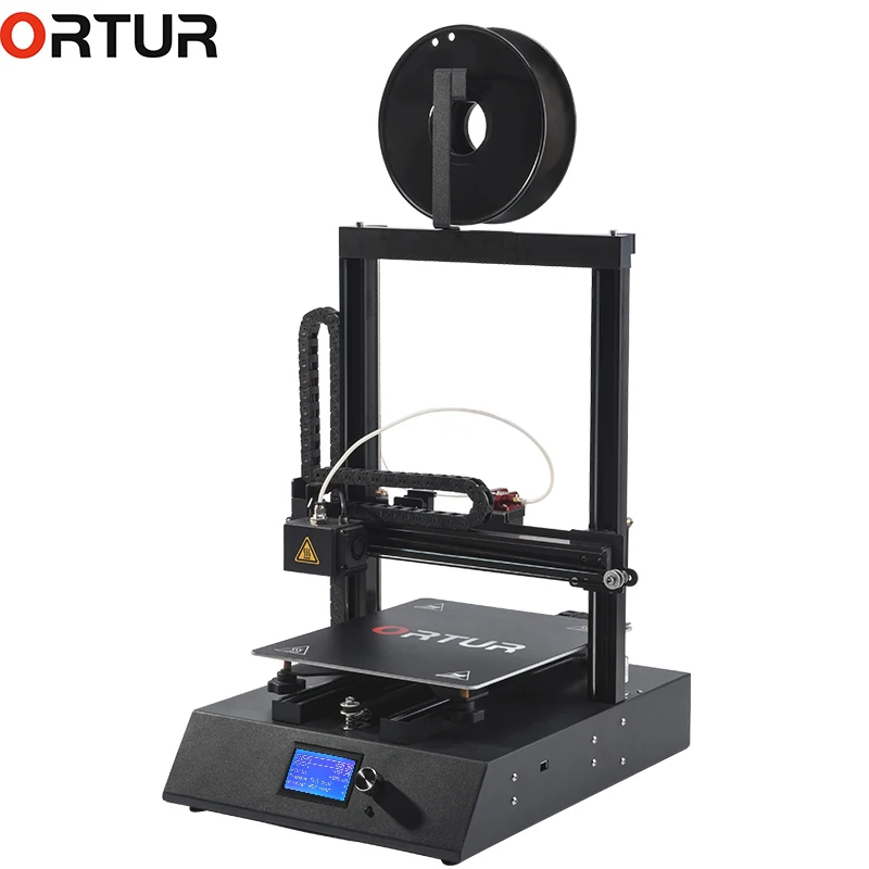

Metal Frame Steel Casing Built -in Dual Axis Linear Guide Rail Resume Printing 1.75MM Ortur4 3d Printer with Bed Leveling Sensor