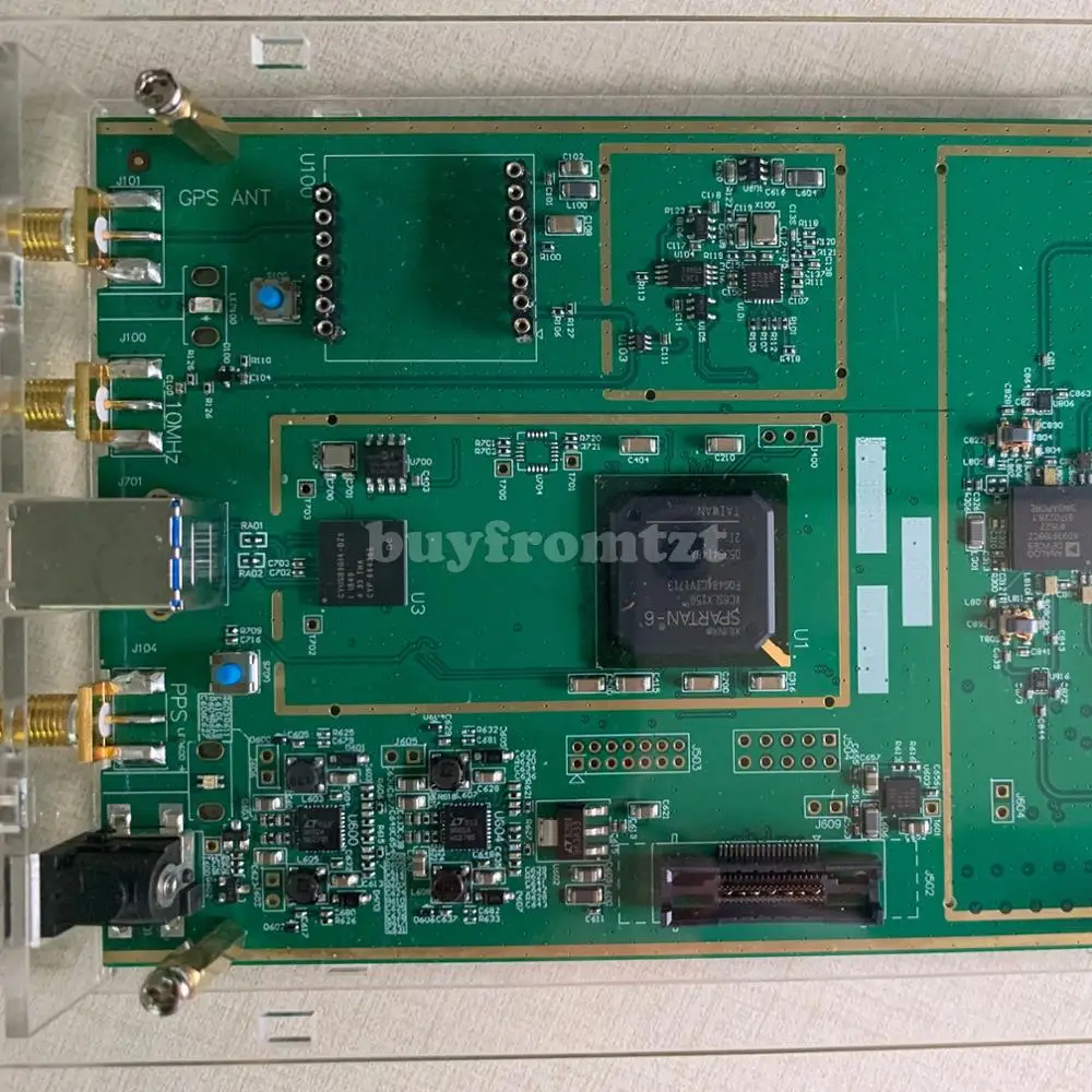 70 МГц 6 ГГц 10DBM программное радио B210 SDR доска акриловая оболочка USB3.0 Совместимость