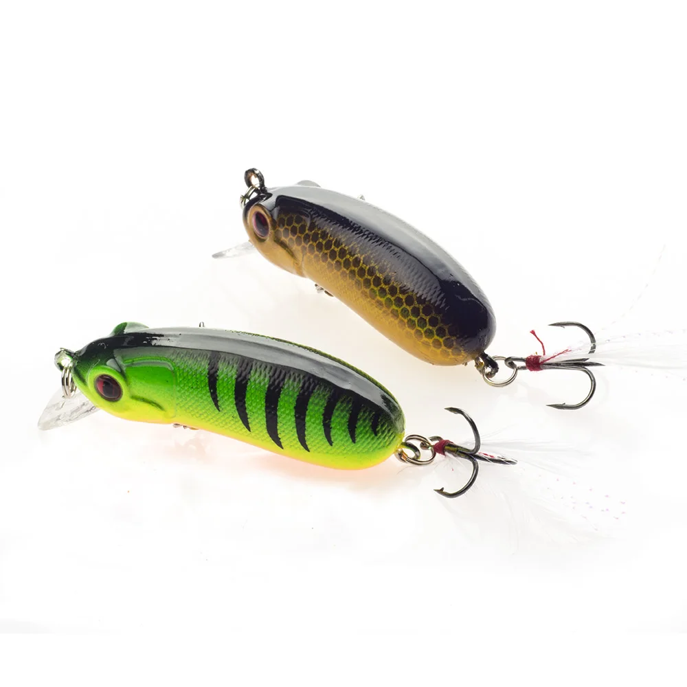 New-Minnow-Fishing-Lure-6-cm-10-1g-Hohe-Qualität-Floathing-Locken-Harten-Köder-Kunststoff-Angelgerät (2)
