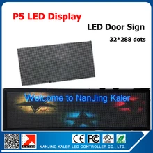 TEEHO High Definition P5 Indoor LED Module SMD 3in1 64*32dots Full Color LED Display Screen 293*37cm 115”*15” LED Sign Board