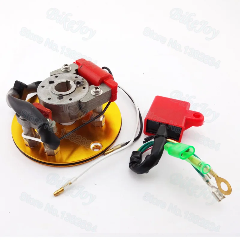 

Gold Racing Magneto Stator Rotor Ignition CDI Box For Chinese Lifan YX 110cc 125cc 140cc Engine Pit Dirt Motor Bike