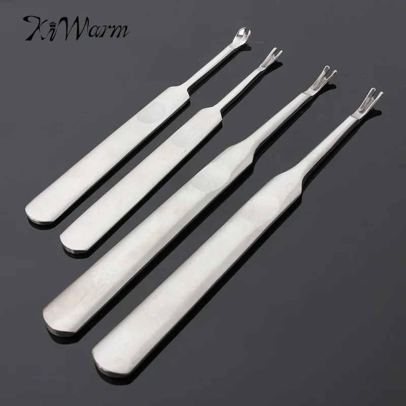 

KiWarm U V Shaped Stitching Groover Skiving Edge Beveler Leathercraft Leather Tool Kit for Home Sewing Handwork Leather Cafts
