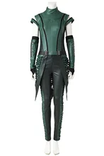 Guardians of the Galaxy 2 Mantis Cosplay Costume Adult Women Superhero Lorelei Green Movie Clothes Halloween Carnival Outfit