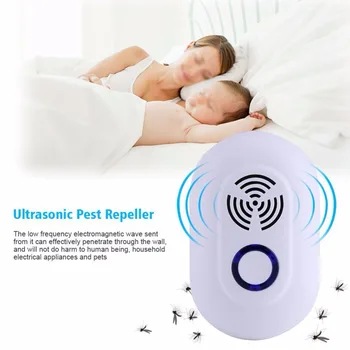 

10pcs Mosquito Killer Electronic Multi-Purpose Ultrasonic Pest Repeller Reject Rat Mouse Repellent Anti Rodent Bug Reject EU US