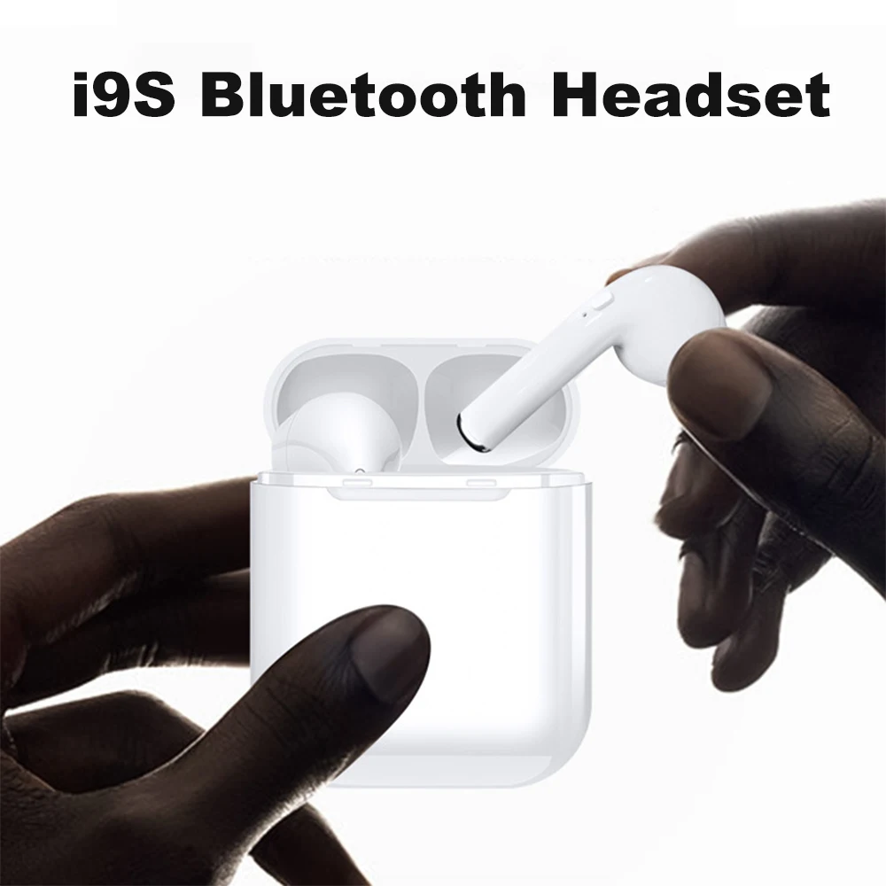 

i9s tws mini 1:1 wireless earphones For android iphone headset mini earbuds bluetooth 5.0 Headset in-ear Sport with microphone