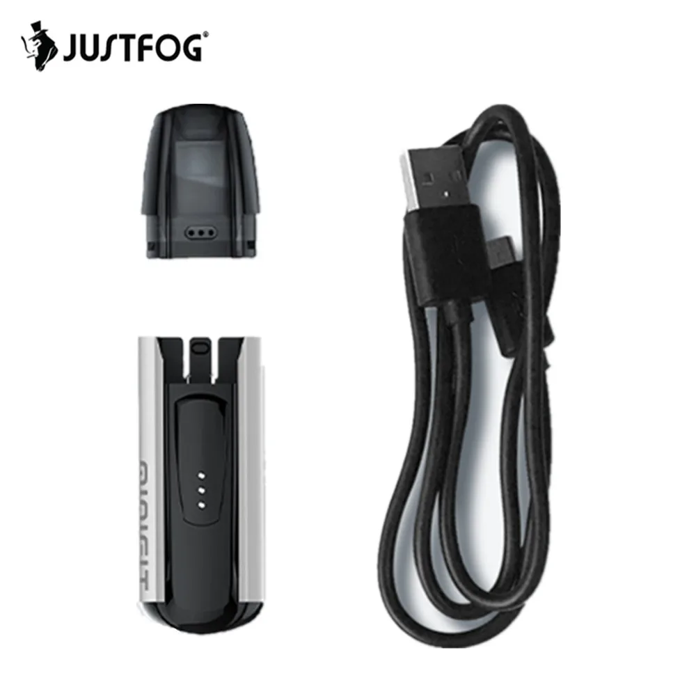 

Justfog Minifit Pod 370mAh Built-in Battery Electronic Cigarette Starter Kit 1.5ml Capacity Pod Cartridge Kit VS Breeze Aio
