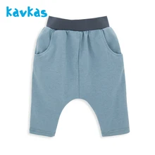Kavkas/штаны для новорожденных полосатые штаны унисекс для мальчиков и девочек, хлопок, Теплые повседневные однотонные штаны для детей от 2 до 5 лет