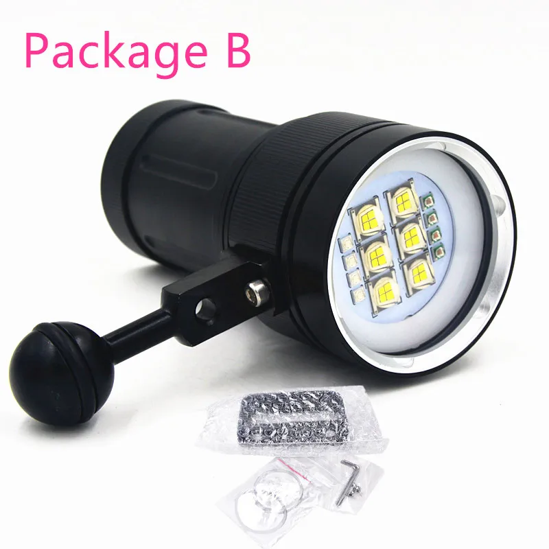diving led flashlight B
