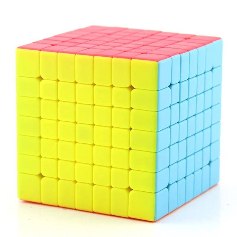 QiYi QiXing S 7x7x7 Speed Magic Cube Twist Puzzle Intelligence Toys Multi-Color 