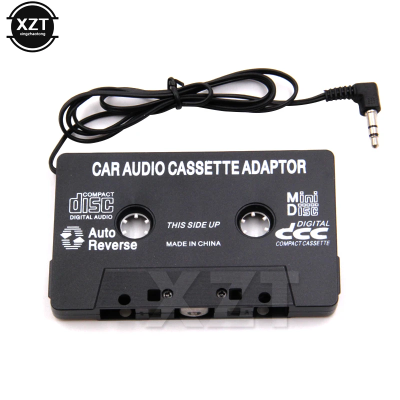 1pcs Universal Car Cassette Tape Audio Converter for iPod MP3 CD DVD Player Transmitters Converter ipod mp3 player