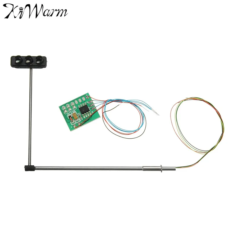 

KiWarm Mini Light Metal Traffic Signal Light For Scaled Model LED Train Railway Miniatures Architectural Model Accessory