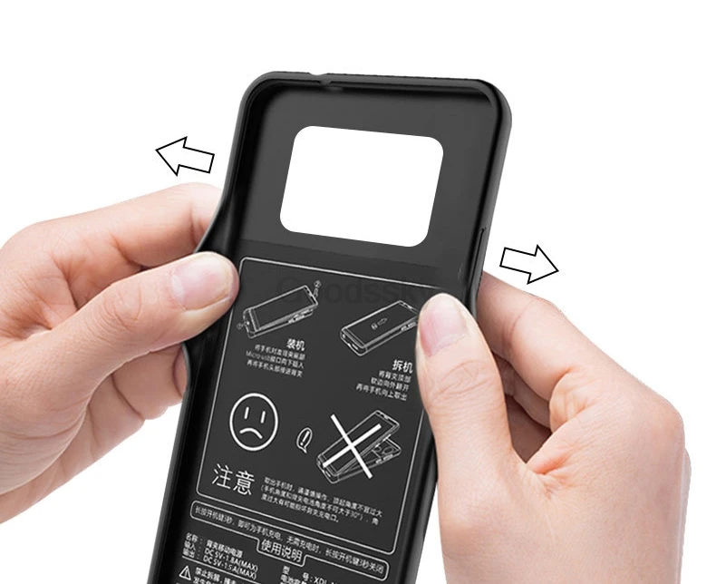 Тонкий силиконовый ударопрочный чехол для аккумулятора samsung Galaxy Note 9, чехол для зарядного устройства 5000 мАч, задняя крышка для зарядки аккумулятора, чехол для банка питания