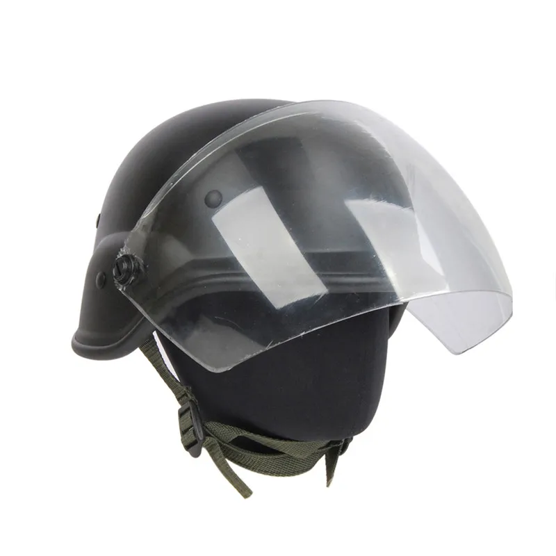 

Airsoft M88 PASGT Kelver Helmet with Clear Visor Tactical Combat Hunting Outdoor Cycling Protection Helmet Casco Ciclismo