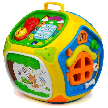

Baby Multifunctional Game House Multi Face House Early Childhood Educational Toys