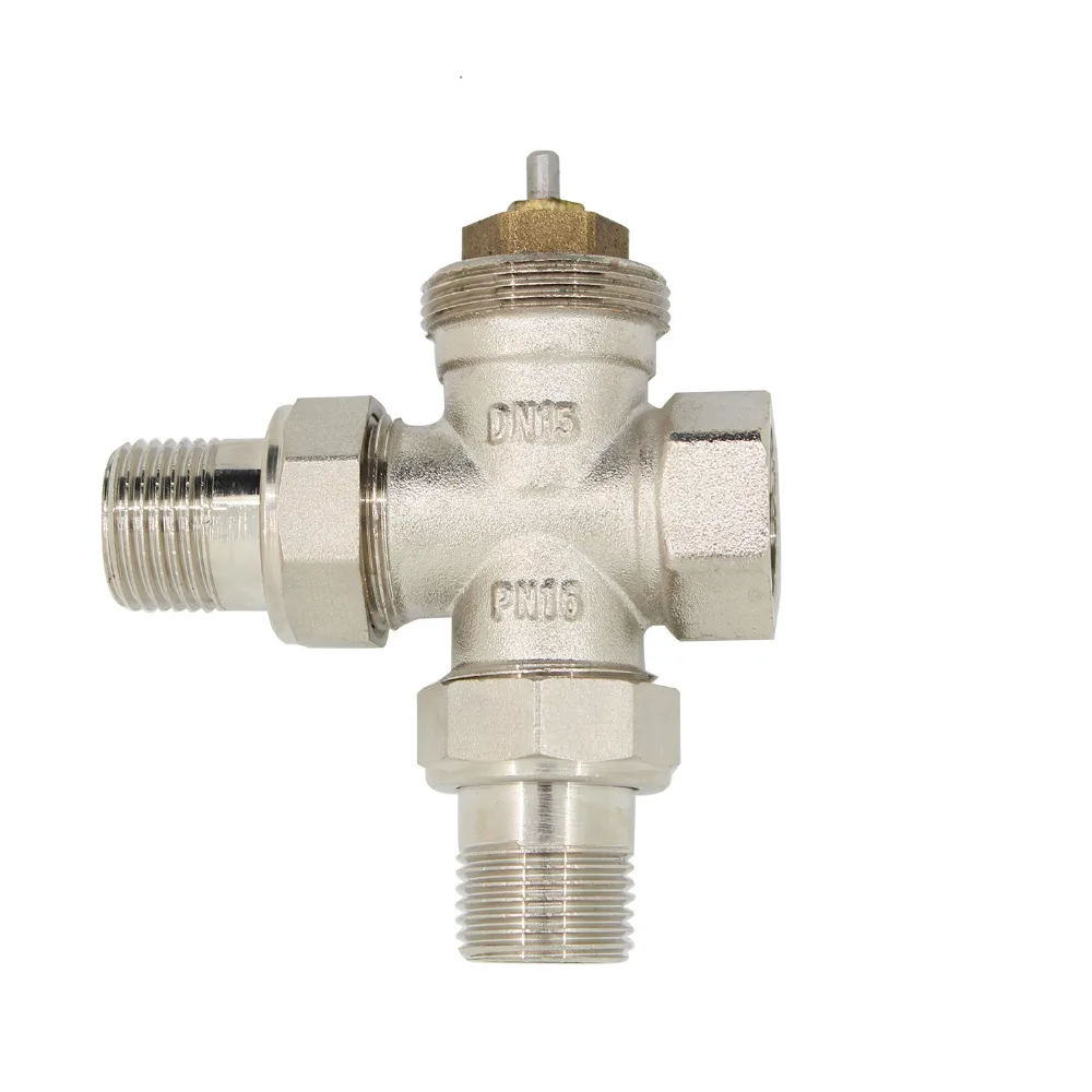 DN15 bass 3 way radiator valve regulating radiator regulator for