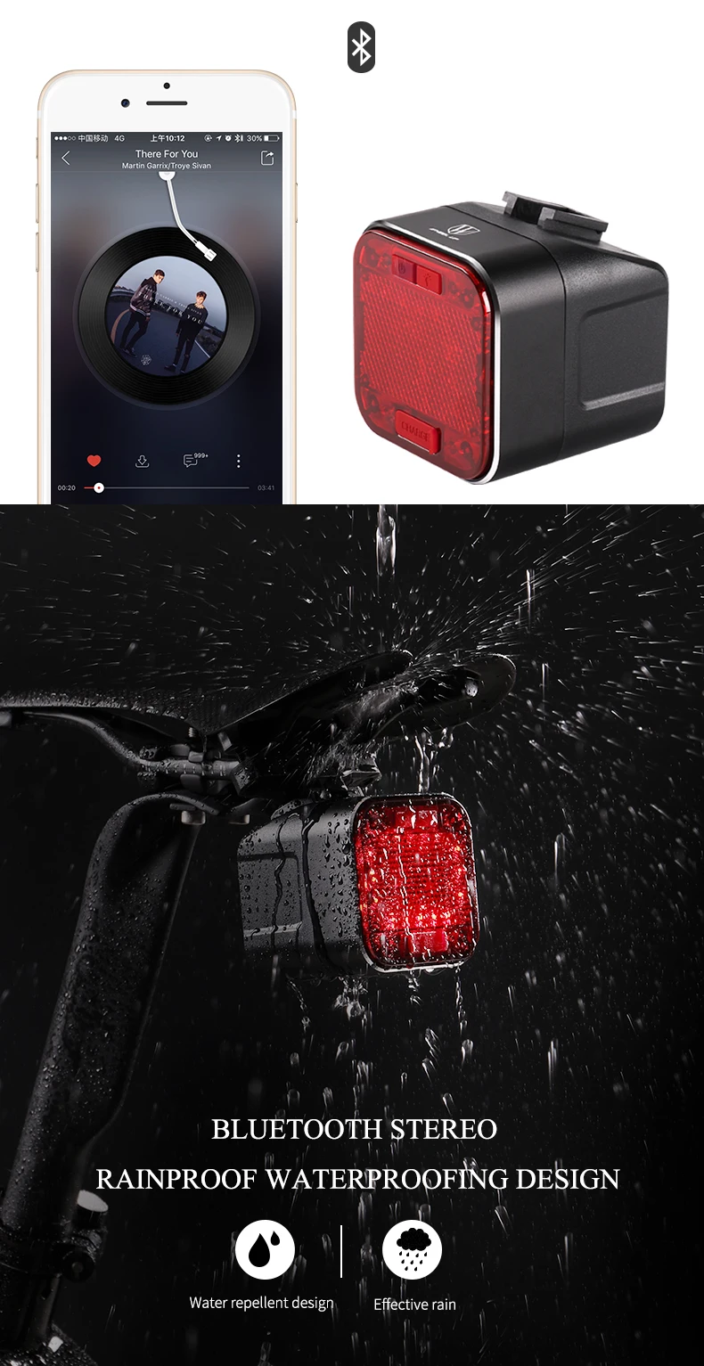 Perfect Wheel Up Sound Bluetooth Light For Battery LED Flashlight USB Rechargeable 2200mAH MTB Mountain Bike Light waterproof 4 Perfect Wheel Up Sound Bluetooth Light For Battery LED Flashlight USB Rechargeable 2200mAH MTB Mountain Bike Light waterproof 4
