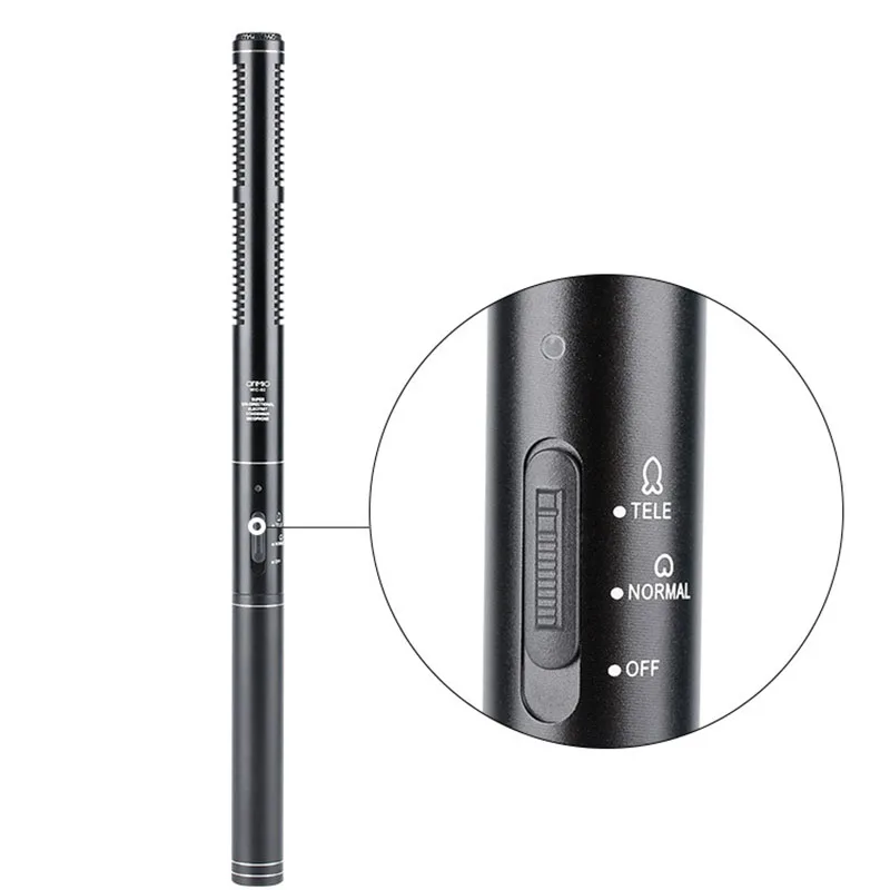 

Professional Interview Microphone Directional Condenser MIC for DSLR DV Camcorder TU-shop