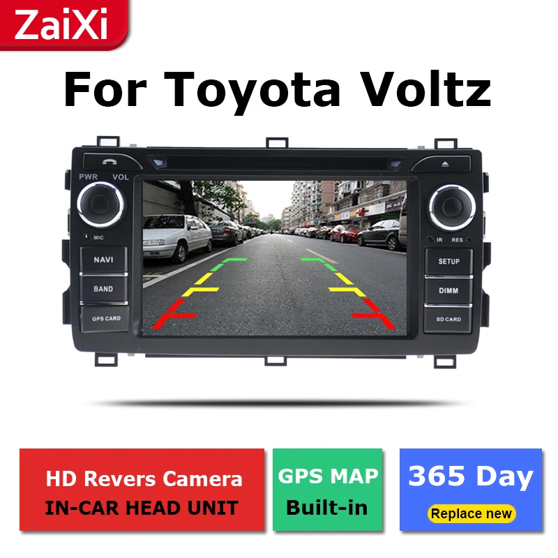 Perfect ZaiXi 2Din For Toyota Voltz 2002~2004 Car Android Radio Multimedia Player GPS Navigation IPS Screen HiFi WiFi BT 5 Perfect ZaiXi 2Din For Toyota Voltz 2002~2004 Car Android Radio Multimedia Player GPS Navigation IPS Screen HiFi WiFi BT 5
