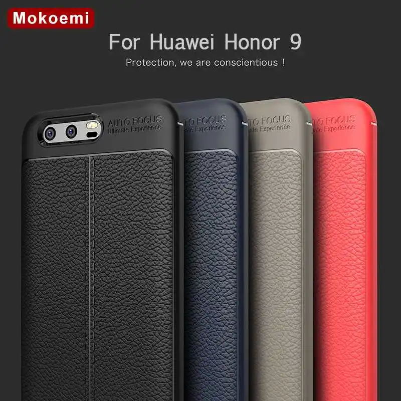 

Mokoemi Fashion Lichee Pattern Shock Proof Soft 5.15"For Huawei Honor 9 Case For Huawei Honor 9 Phone Case Cover
