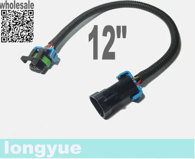 

longyue 10pcs LS2 LS3 LS7 C6 Corvette 2010 Chevy Camaro Oxygen O2 Sensor Header Extension Wiring Harnesses 12