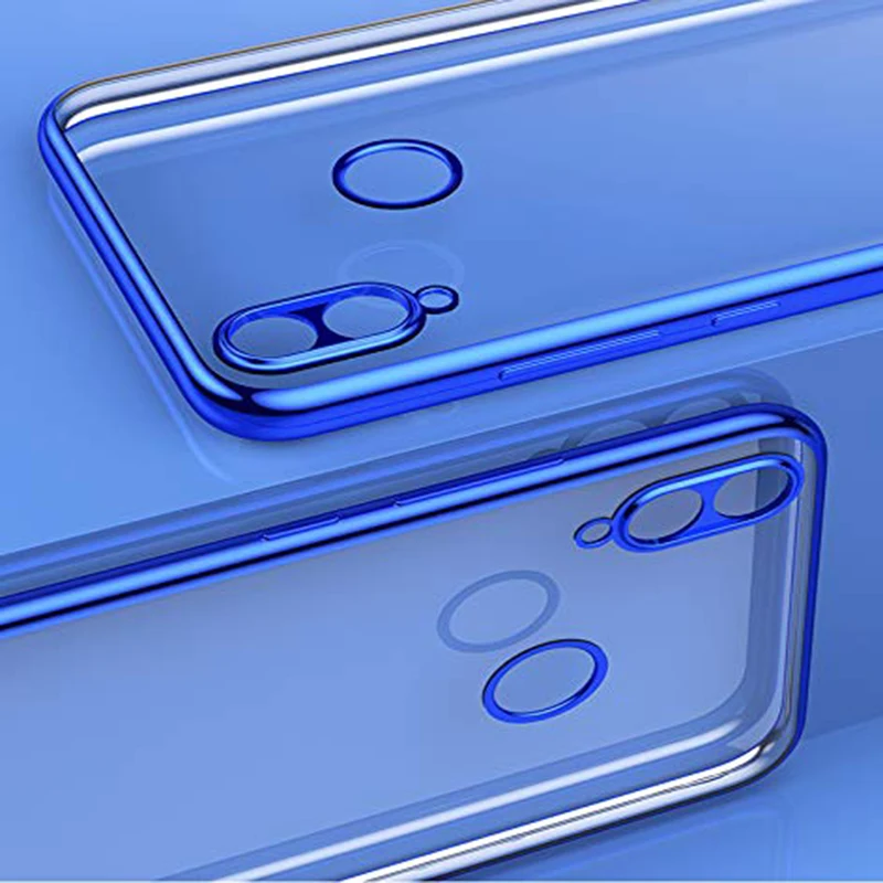 Тонкий прозрачный мягкий силиконовый чехол ТПУ для Huawei Y9 2019 Honor 8X Mate 20 Lite Max