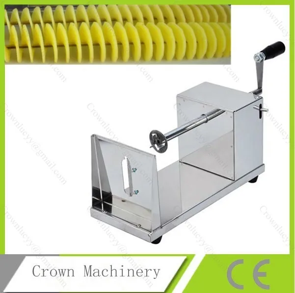 

Manual Spiral Potato Chips Maker ;Twister Slicer Cutter; Cutting Tornado Twist Machine