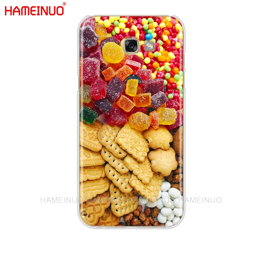 HAMEINUO дизайн сотового телефона с изображением еды печенья шоколада мяса чехол для