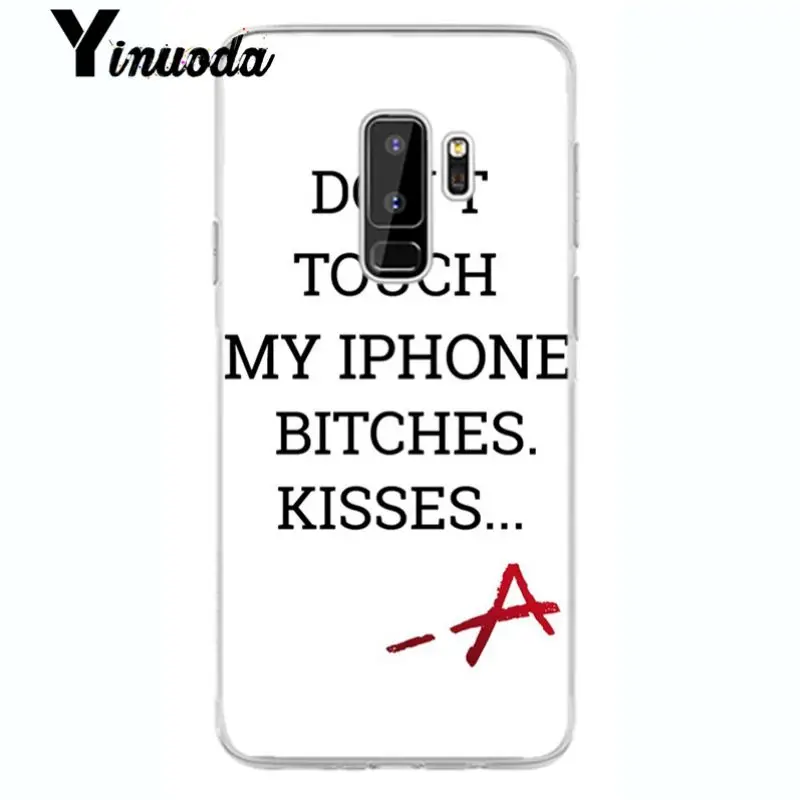 Yinuoda Pretty Little Liars PLL TV Show Новинка чехол для телефона Fundas samsung galaxy S7 edge S6 plus S8