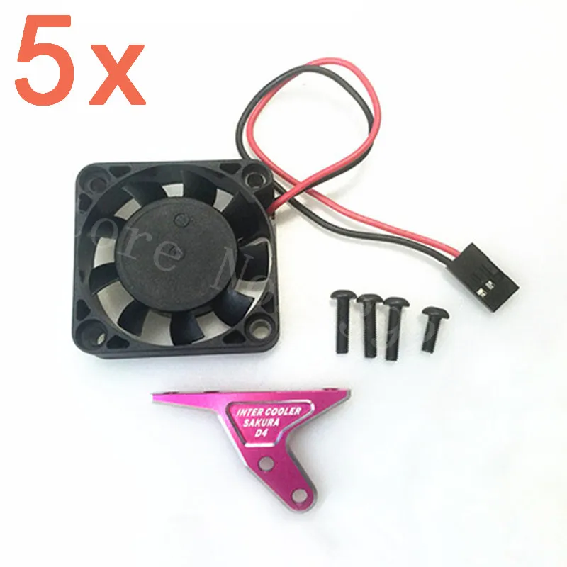 5P 3Racing Sakura D4 OP Inter Cooler Вентилятор радиатора DC5V 0.2A AWD RWD EP RC Car Drift On Road # SAK-D4835 для