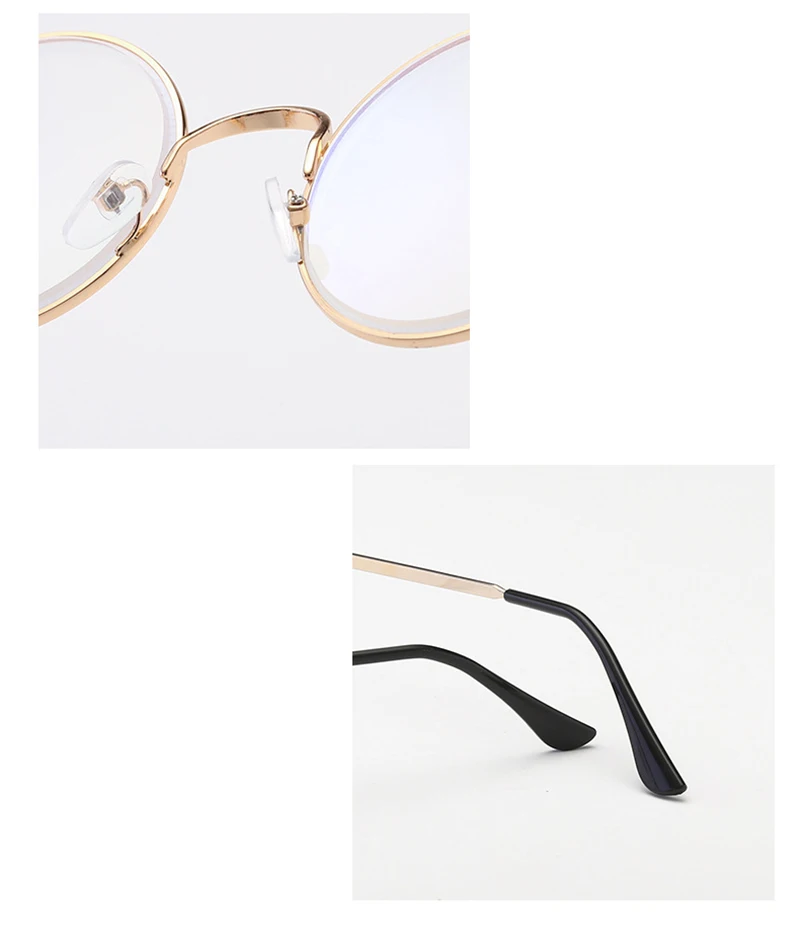 Ретро круглые очки близорукие расстояния очки для близорукости-1,00-1,50-2,00-2,50 прочность