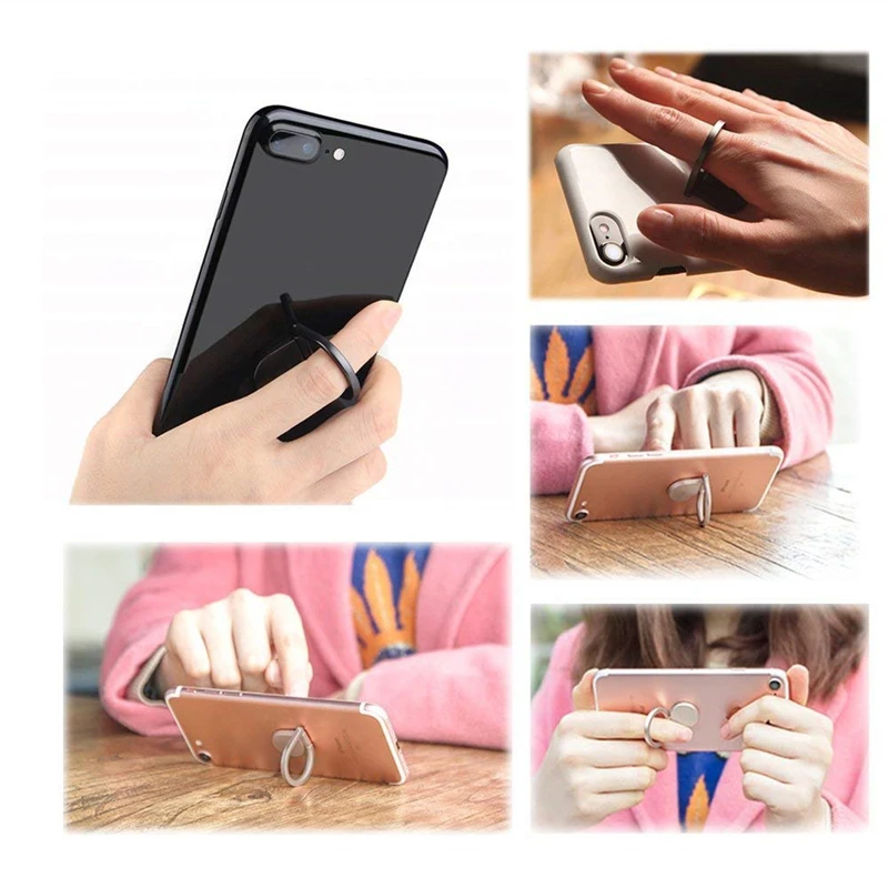 360 Вращающийся магнитный держатель для кольца на палец ручка-подставка для IPhone X XR XS Max 7 8 huawei P20 Pro Lite автомобильная подставка для мобильного телефона крепление