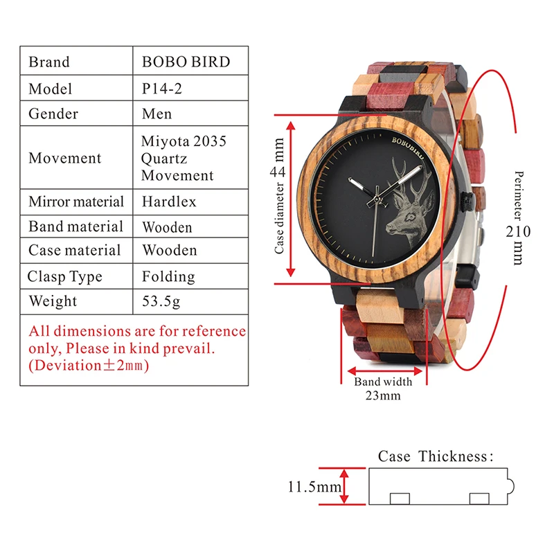 BOBO BIRD L-P14 пара наручные часы MIYOTA японский механизм многоцветный Деревянный ремешок часы классические влюбленные Relogio как подарки