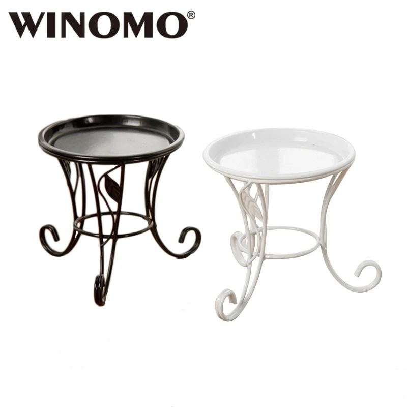 Small Mini Iron Plants Stand Pot Flower Outdoor Plant Holder for Bedroom Balcony Living Room |