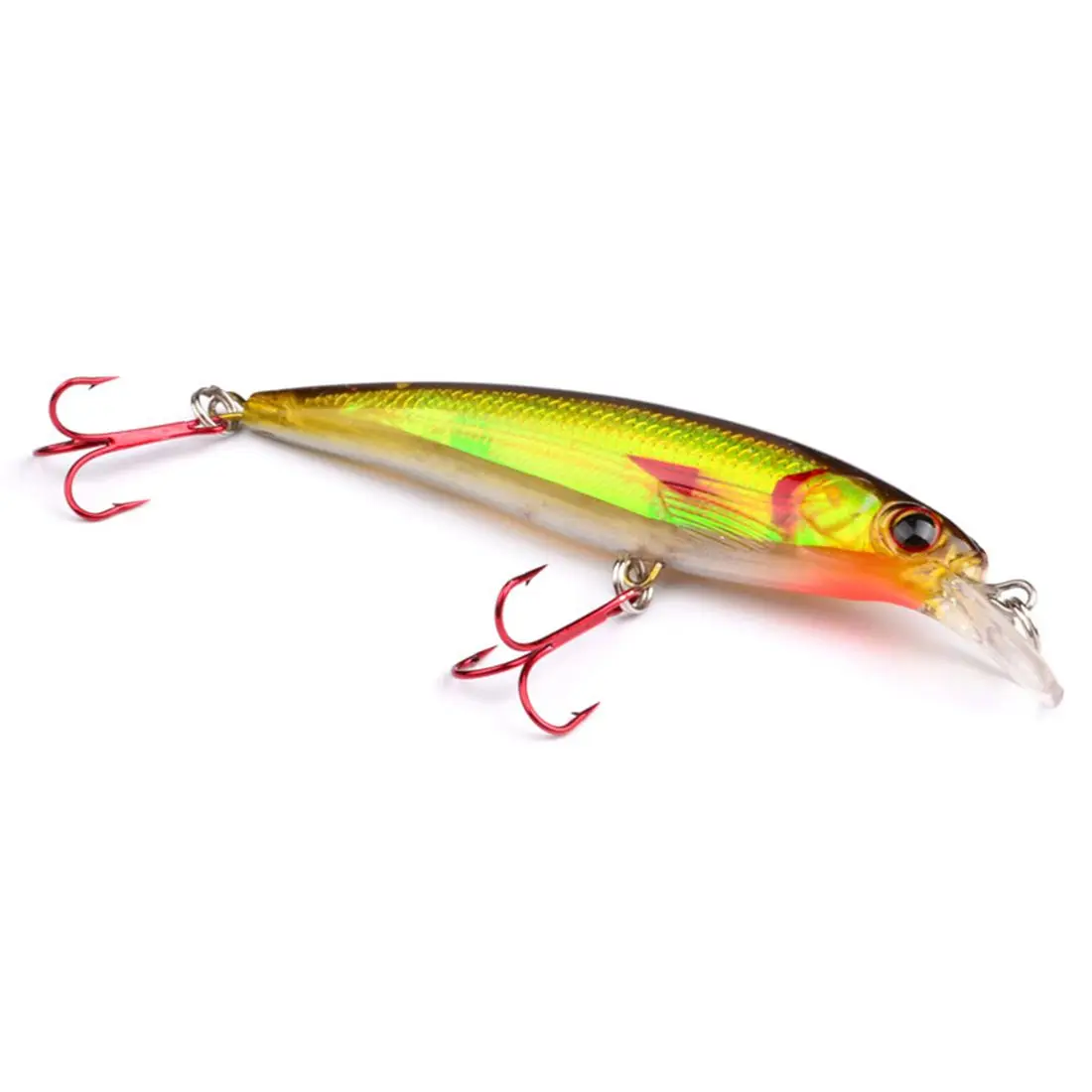 

1PC Top Quality Proberos Fishing Lures fishing tackle 4.5"-11.43cm/13.3g-0.468oz Minnow fishing bait DW-1007, 6 Color