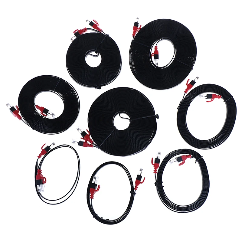 1 шт. 0 5/1/2/3/5/8/10/15 м Плоский CAT6 сетевой Ethernet кабель RJ45 Lan патч корд для компьютера TV Box