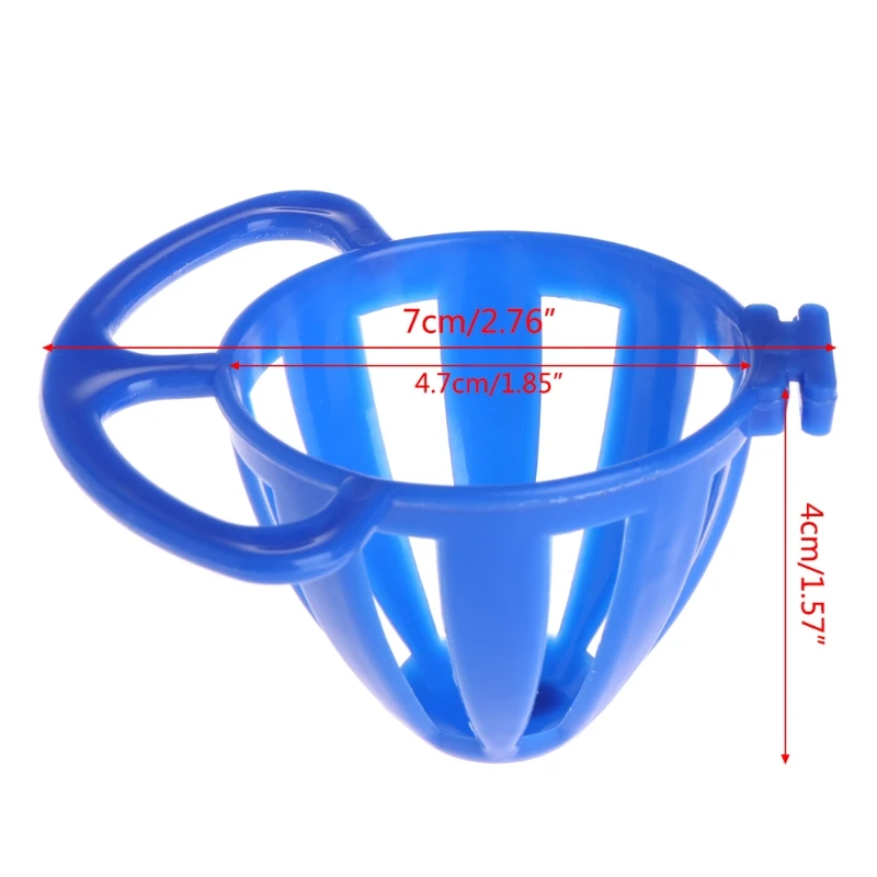 Кормушка для попугаев пластиковая корзина яйцо мини овощи фрукты Кормление птица контейнер клетка поставка