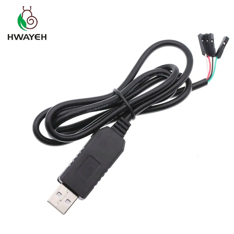 PL2303 PL2303HX USB к UART TTL кабель модуль 4 p Pin RS232 конвертер последовательный адаптер для