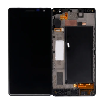 

10pcs/lot for Nokia Lumia 730 LCD Display Touch Screen + Frame Digitizer For Nokia 735 LCD with Frame Free Shipping DHL EMS