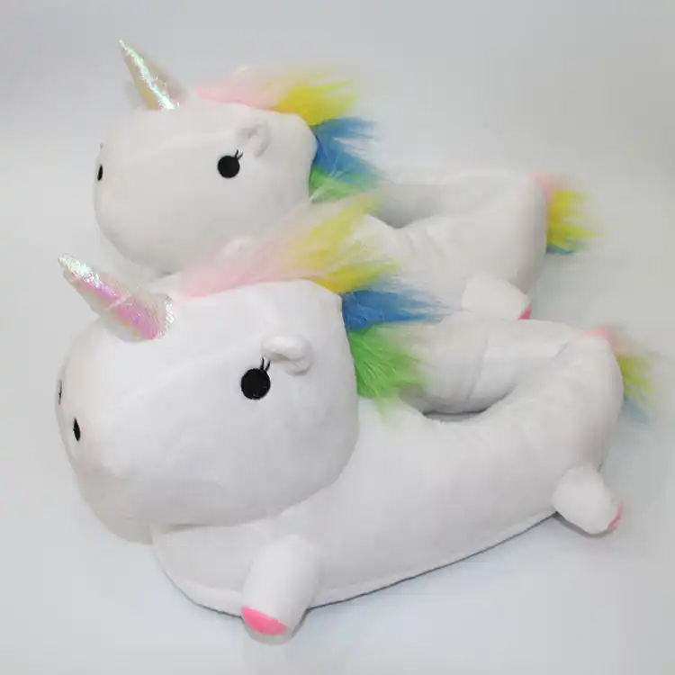 unicorn bed slippers