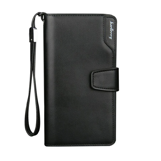 Long Wallet Men Zipper Purse f…