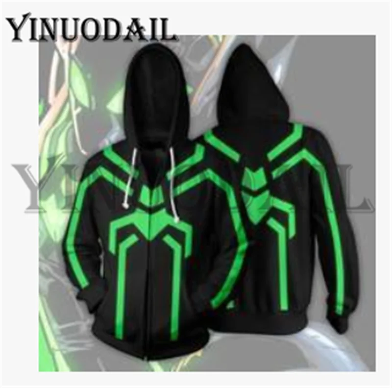 

Women 3D Hoodies Spider-Man Homecoming Peter Parker Cosplay FullZip Pullover Long Sleeve Spiderman Sweatshirts Harajuku