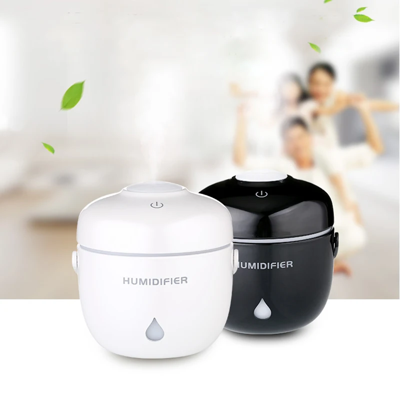

NANUM USB Rice Cooker Humidifier Night Light Ultrasonic Aroma Essential Oil Diffuser Mini Household Aromatherapy Air Purifier