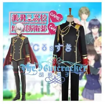 

Free Shipping! Cute High Earth Defense Club Love! Satsu Kinshiro Chevalier Aurite Cosplay Costume ,Perfect Custom For you!