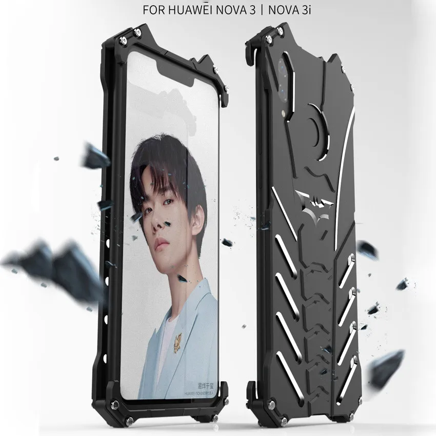 Чехол для HUAWEI Nova 3i оригинальный R JUST Роскошный Алюминиевый металлический чехол