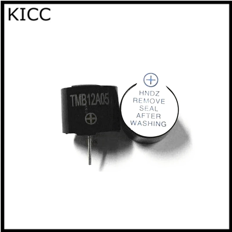 10Pcs TMB12A05 active buzzer 5V DC 12*9.5mm Long sound